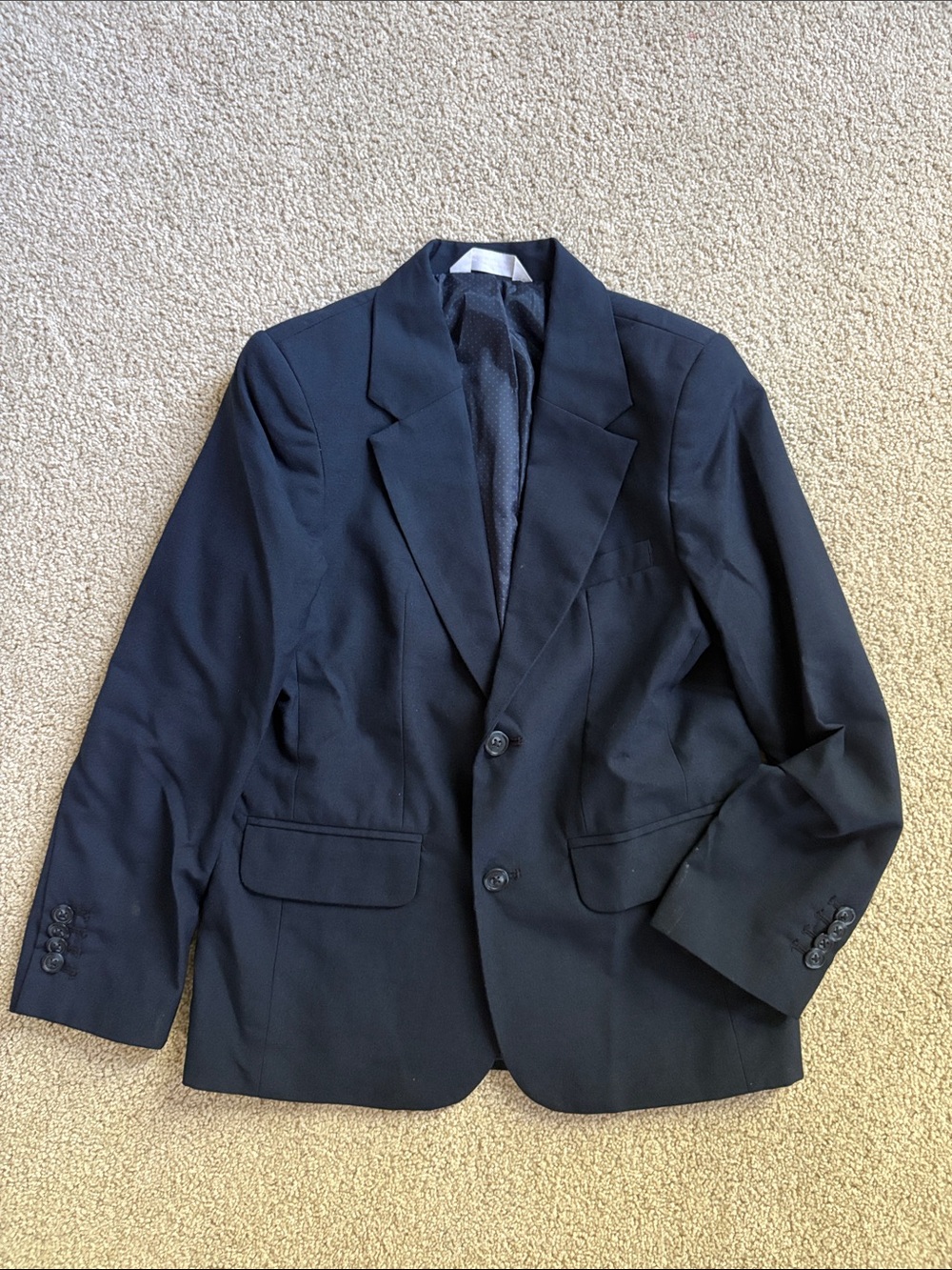 Classic Boy’s Black Blazer - Versatile Tailored Jacket
